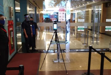 PENGUKURAN SUHU TUBUH DENGAN FACE RECOGNITION TERMINAL