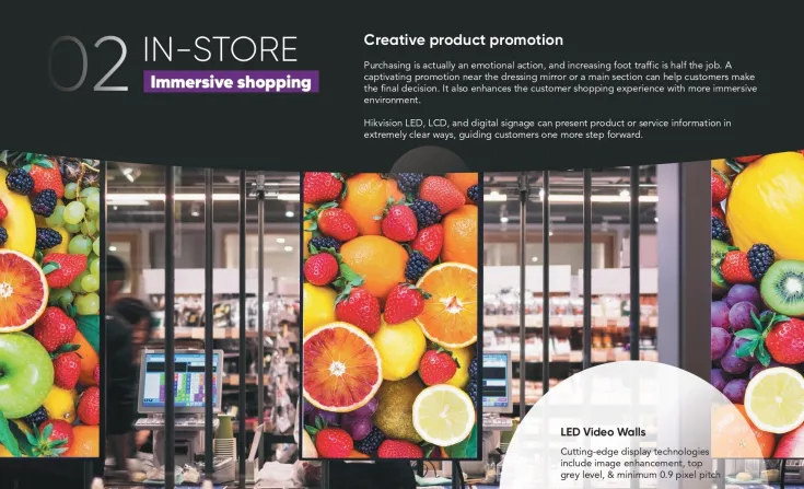 LED/LCD/Digital Signage <b><p style="color:#003366;">Display Solution Store</p></b> 3 ~blog/2023/6/23/2_store_solution3