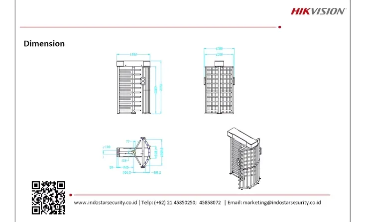 Full Height Turnstile <b><p style="color:#003366;">Full Height - Hikvision</p></b> 3 ~blog/2023/8/14/hik4_1