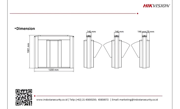 Flap Gate <b><p style="color:#003366;">Flap Gate - Hikvision</p></b> 4 ~blog/2023/8/16/slide13