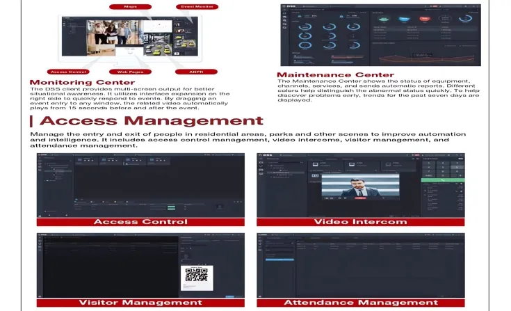 Dahua CCTV <b><p style="color:#003366;">DSS Software</p></b> 4 ~blog/2023/9/30/slide4