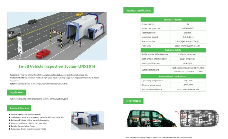 IS Tech X-Ray <b> <p style="color:#003366;">Small Vehicle Inspection System UNX6016</p></b> 2 ~blog/2024/2/27/2_unx6016_2