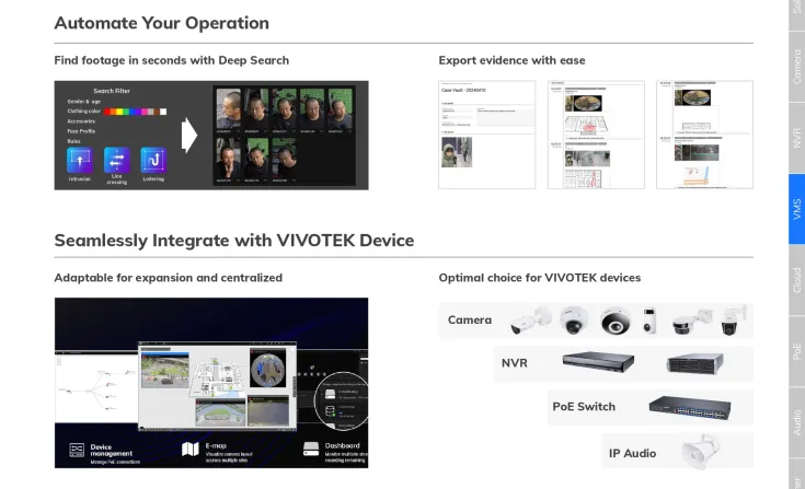 Vivotek CCTV <b><p style="color:#003366;">Vivotek Video Management Software</p></b> 2 ~blog/2025/6/19/2025_h1_product_brochure_en_42_43_page_0002